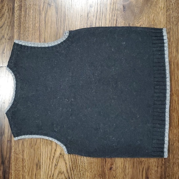 Boys Perfectly Dressed gray argyle sweater vest size 5T - Picture 4 of 4